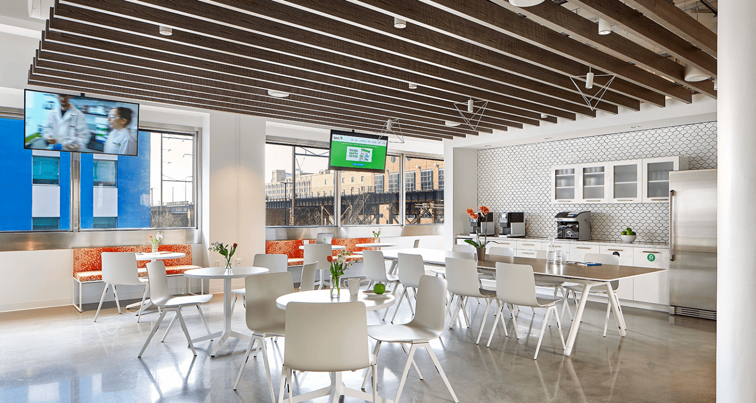 Spark Therapeutics Dining, Philadelphia, PA; Structure Tone, Inc.; Jacobs Architects