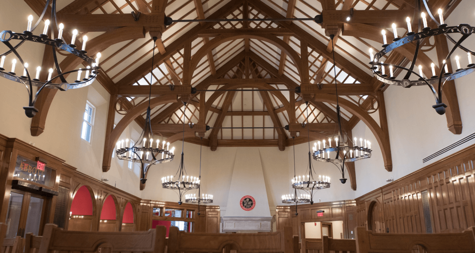 Lawrenceville School Assembly Room, Princeton NJ; Clemens Construction; Voith and Mactavish Architects